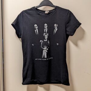 Garbage Black Graphic T-Shirt size small